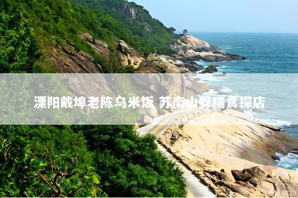 溧阳戴埠老陈乌米饭 苏南山野糯食探店