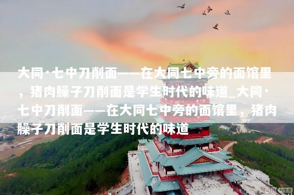 大同·七中刀削面——在大同七中旁的面馆里，猪肉臊子刀削面是学生时代的味道_大同·七中刀削面——在大同七中旁的面馆里，猪肉臊子刀削面是学生时代的味道