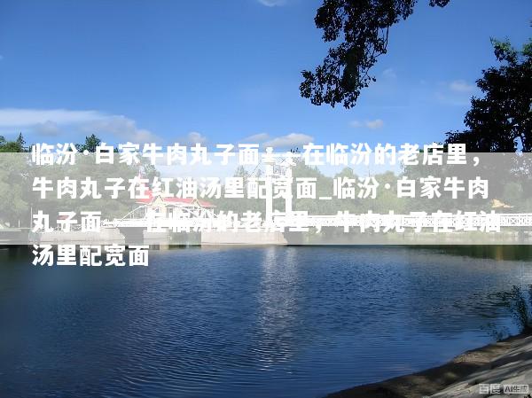 临汾·白家牛肉丸子面——在临汾的老店里，牛肉丸子在红油汤里配宽面_临汾·白家牛肉丸子面——在临汾的老店里，牛肉丸子在红油汤里配宽面