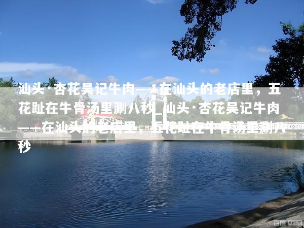 汕头·杏花吴记牛肉——在汕头的老店里，五花趾在牛骨汤里涮八秒_汕头·杏花吴记牛肉——在汕头的老店里，五花趾在牛骨汤里涮八秒