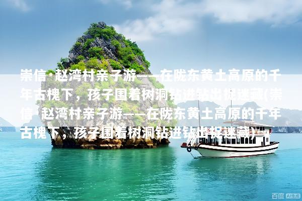 崇信·赵湾村亲子游——在陇东黄土高原的千年古槐下，孩子围着树洞钻进钻出捉迷藏(崇信·赵湾村亲子游——在陇东黄土高原的千年古槐下，孩子围着树洞钻进钻出捉迷藏)