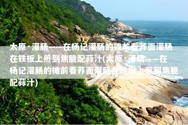 太原·灌肠——在杨记灌肠的摊前看荞面灌肠在铁板上煎到焦脆配蒜汁(太原·灌肠——在杨记灌肠的摊前看荞面灌肠在铁板上煎到焦脆配蒜汁)